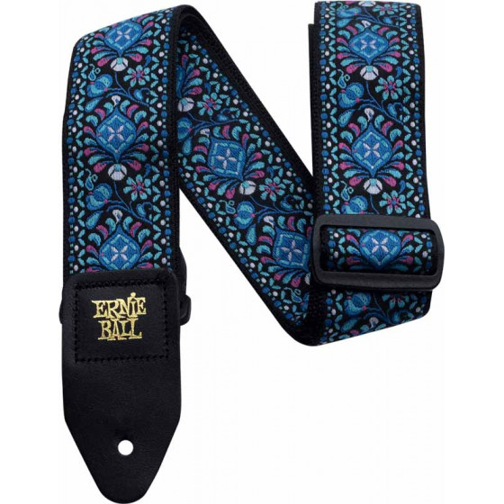 Sangle Jacquard Indigo Orchid Ernie Ball