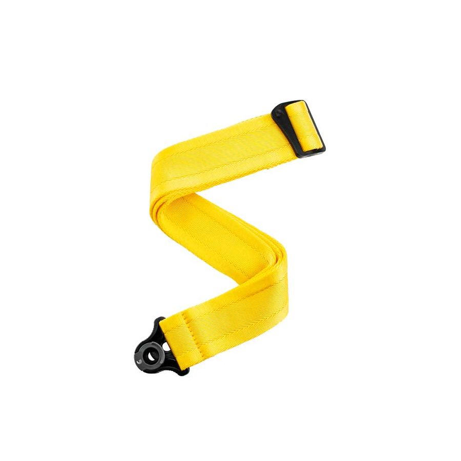 Sangle Auto Lock nylon jaune  D Addario