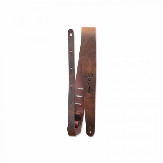 Sangle cuir Vintage marron Martin & Co