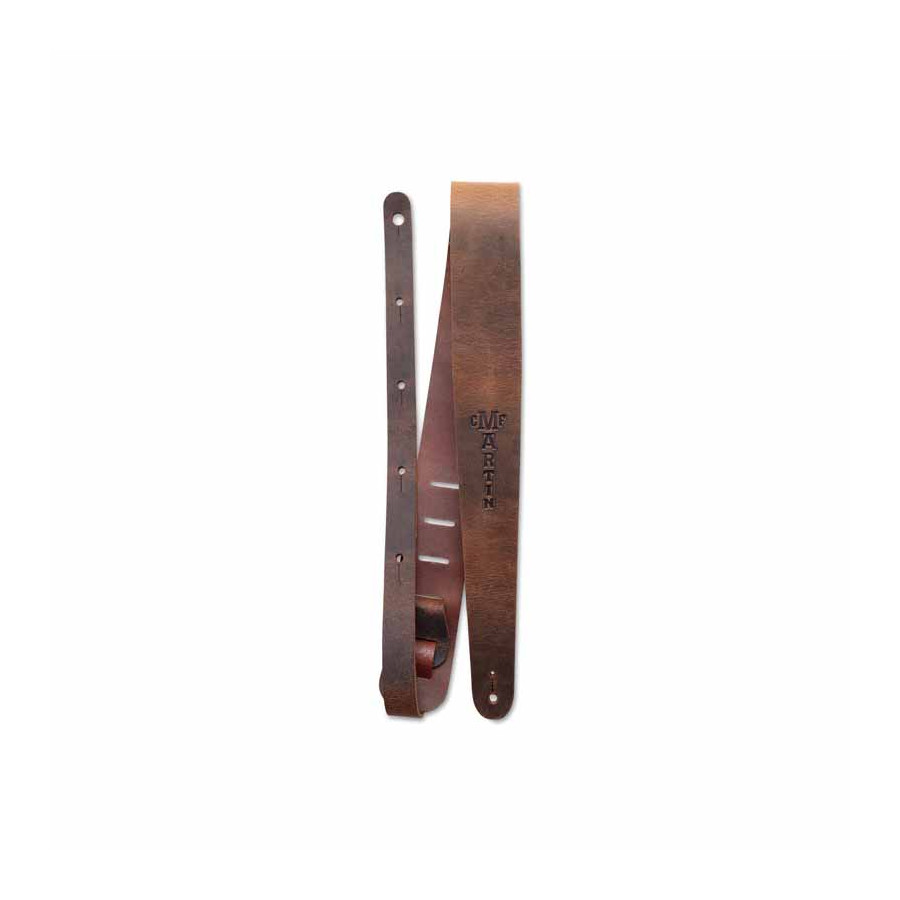 Sangle cuir Vintage marron Martin & Co