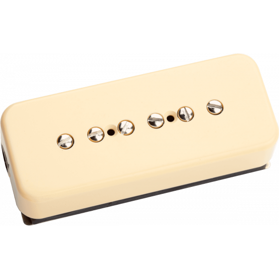 Humbucker Seymour Duncan P90 Soapbar Stack, chevalet, crème