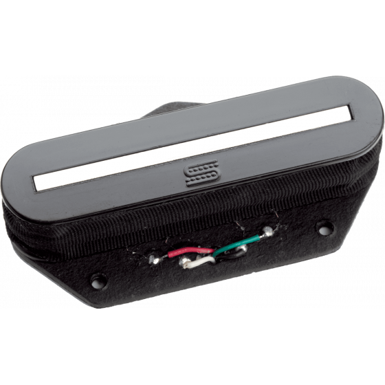 Micro Seymour Duncan Hot Stack Lead Tele, chevalet, noir