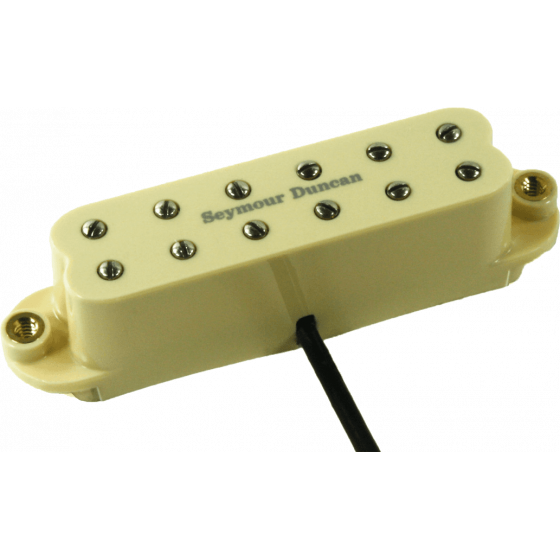 Humbucker Seymour Duncan JB Junior Strat, chevalet, crème