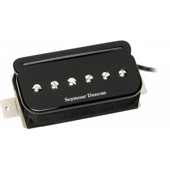 Humbucker Seymour Duncan P-Rails, manche, noir