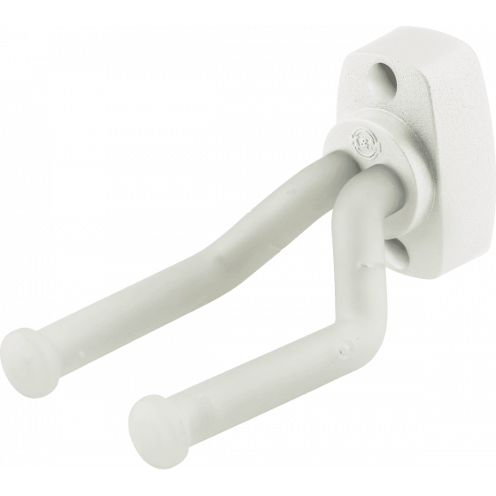 Support K&M mural universel blanc pour guitare
