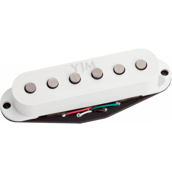 Micro Seymour Duncan YJM FURY Stk, chevalet, blanc