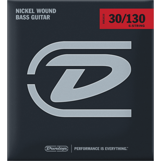 Cordes Basse Dunlop Nickel 30-130 6 cordes