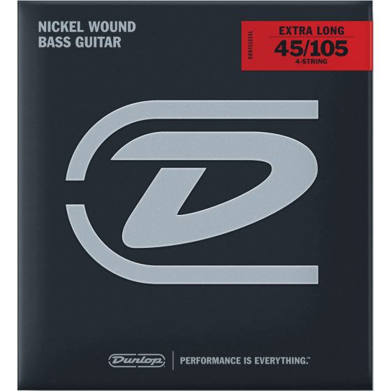 Cordes Basse Dunlop Nickel 45-105 Extra Long Scale