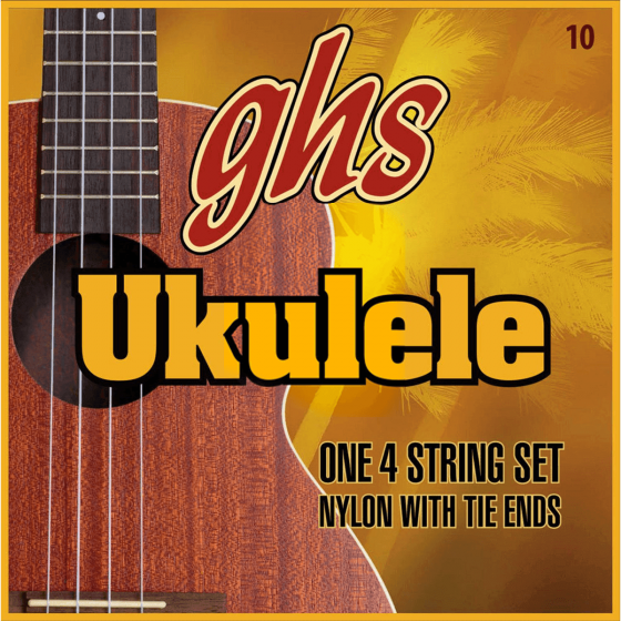 Cordes ukulélé GHS Hawaiian D-Tuning !22-28-32-22