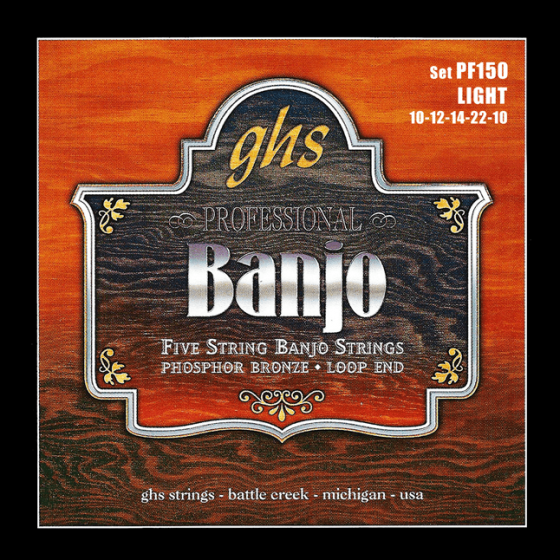 Cordes Basse Banjo GHS Light !10-12-14-22-10