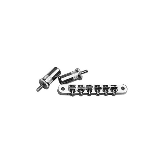 Chevalet type Les Paul® avec inserts chrome