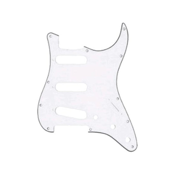 Pickguard blanc 3 plis type stratocaster®