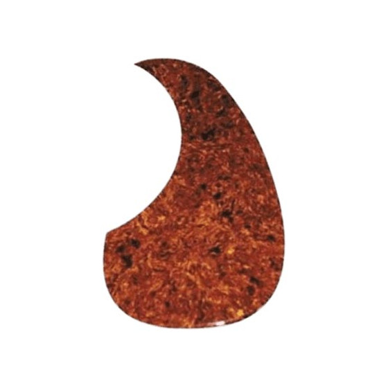 Pickguard folk forme goute d'eau type écaille