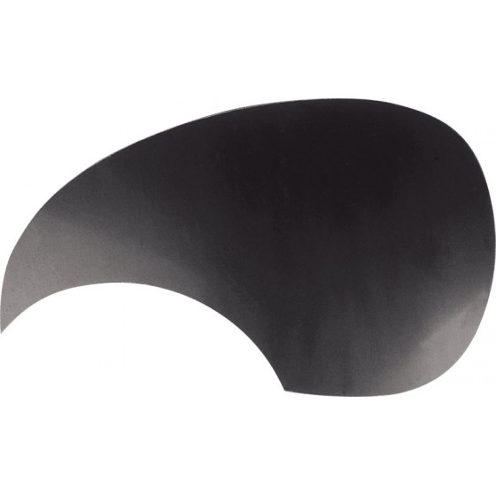 Pickguard folk forme goutte d'eau noir