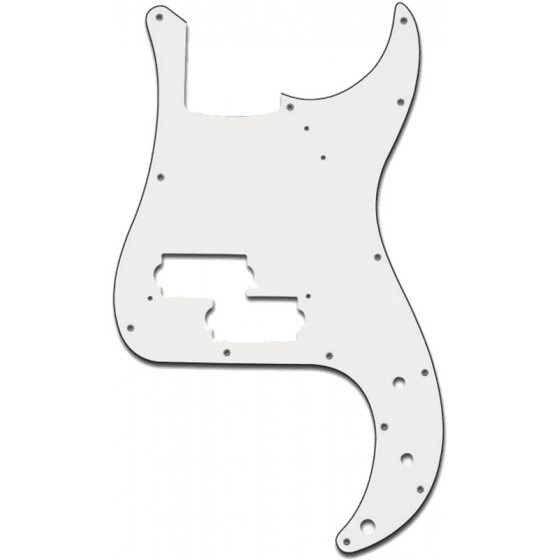 Pickguard precision bass® blanc