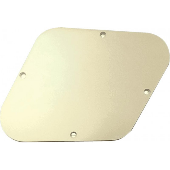 Plaque arrière de potentiomètres pour guitare type Les Paul® ivoire