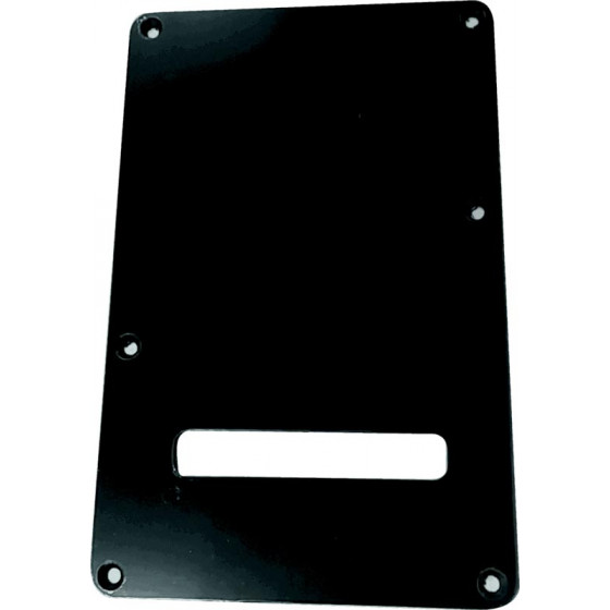 Plaque arrière noire pour guitare type stratocaster®