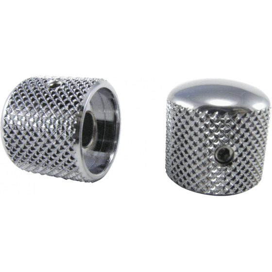 Potard Ernie Ball laiton plaqué chrome x2 pour guitare