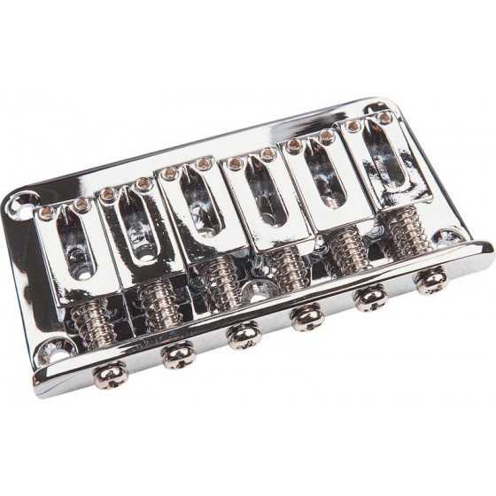 Chevalet pour guitare fixe chrome EZ1250C