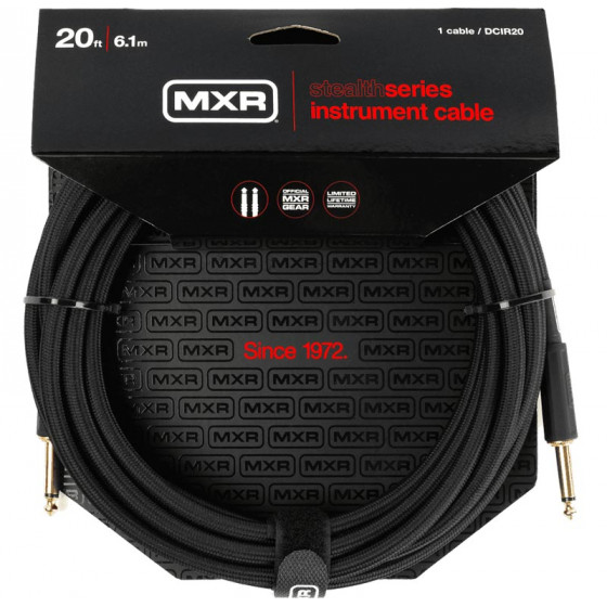 Câble MXR Jack Jack Silent 6m
