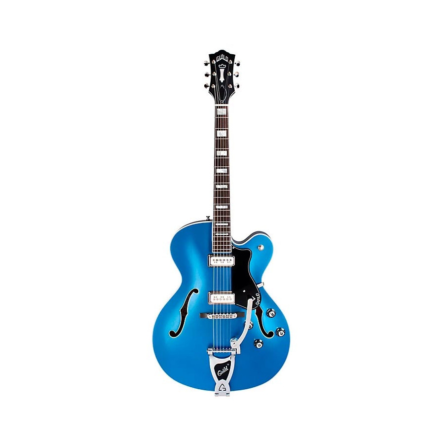 Guitare électrique Guild X-175 Manhattan Special - Malibu Blue Guitare électrique Guild X-175 Manhattan Special - Malibu Blue