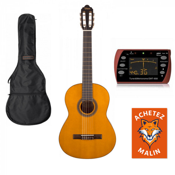 Pack guitare classique Valencia VC204