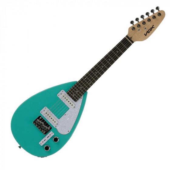 Guitare électrique de voyage VOX Mark III Mini Aqua Green