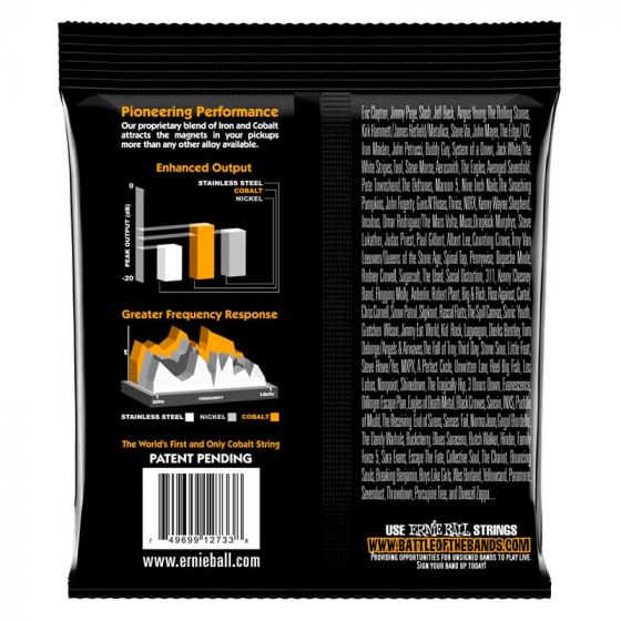 Cordes Basse Hybrid Slinky Cobalt Ernie Ball