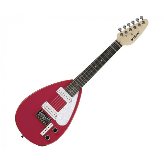 Guitare électrique de voyage VOX Mark III Mini Lipstick Red