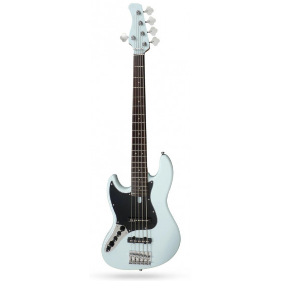 Basse 5 cordes gauchère Marcus Miller V3 Alder-5 Sonic Blue LH