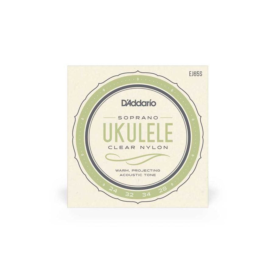 Cordes Ukulélé Soprano EJ65S Pro-Arté Custom D'Addario