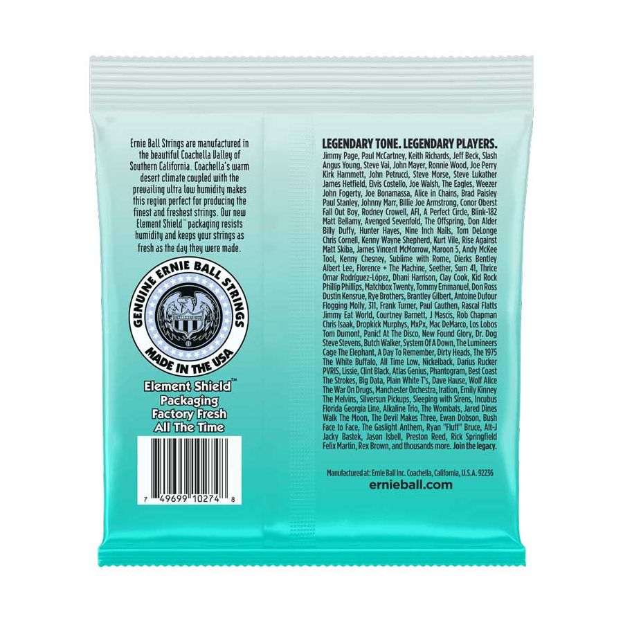 Cordes Ukulélé nylon noir à boule Ernie Ball