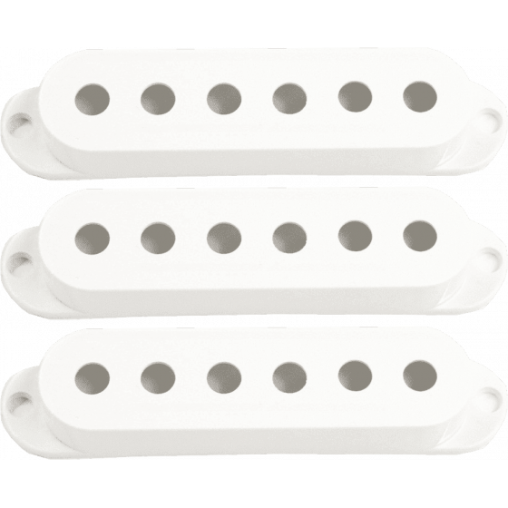 Jeu de 3 capot Seymour Duncan Strat blanc sans logo