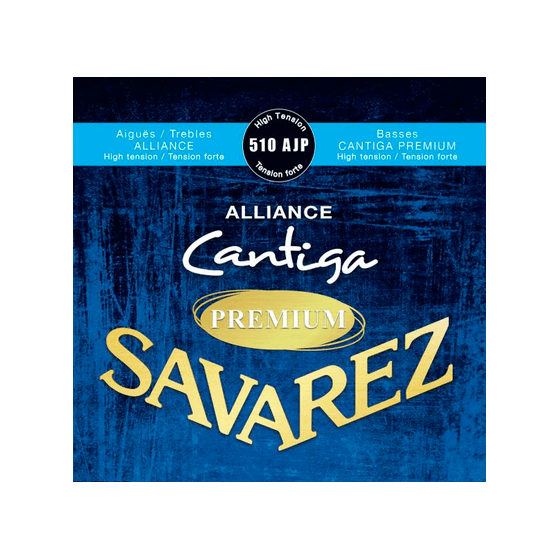 Cordes guitare classique Savarez CSA 510AJP Bleu Tirant Fort