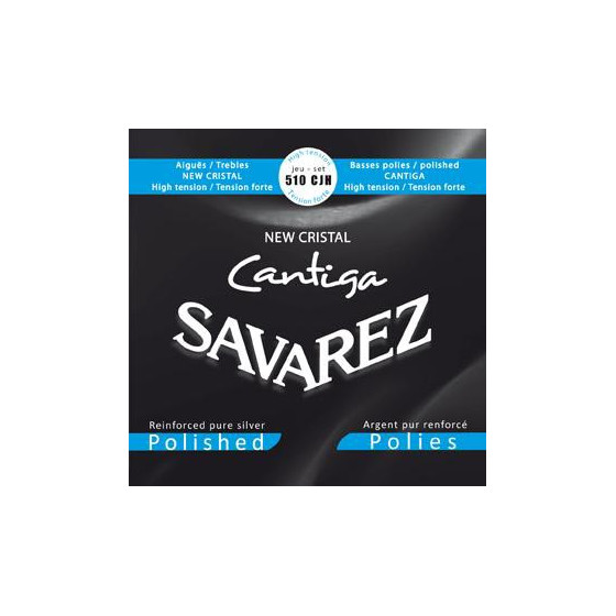 Cordes guitare classique Savarez CSA 510CJH Cantiga new cristal bleu