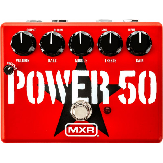 Pédale MXR Tom Morello Power 50 Overdrive