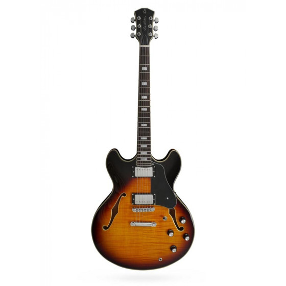 Guitare électrique Larry Carlton Hollowbody H7 TS