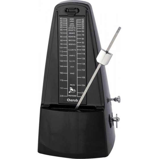Métronome mécanique Cherub WSM-330-BK