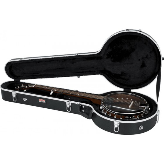 Etui pour banjo Gator Case ABS deluxe pour banjo