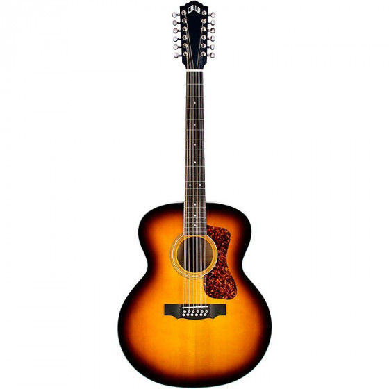 Guitare électro acoustique 12 cordes Guild F-2512E Deluxe Maple ATB