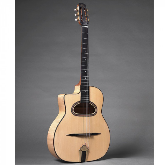 Guitare Altamira Manouche MD LH version gauchère livrée en étui