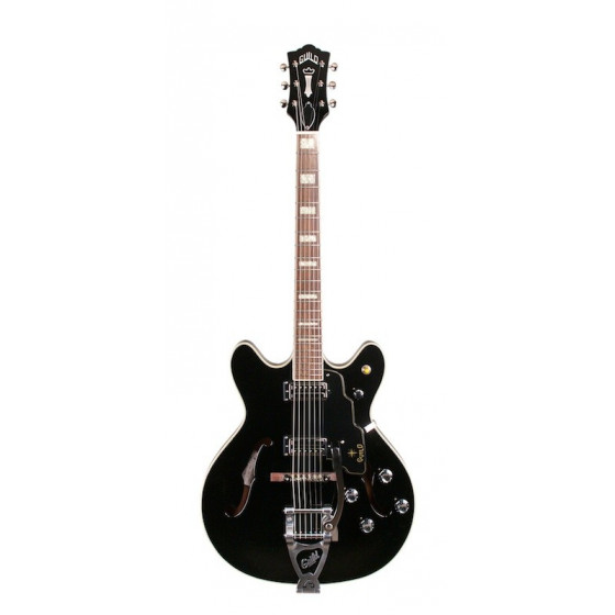 Guitare électrique Guild Starfire V w/Bigsby BLK avec etui