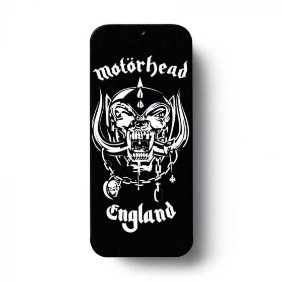 Boite de 6 médiators Médium signature Motörhead 01M