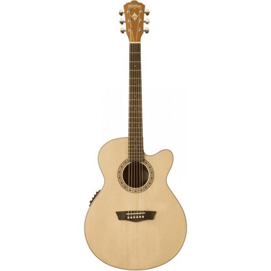 Guitare électro acoustique Washburn Harvest G7SCE natural