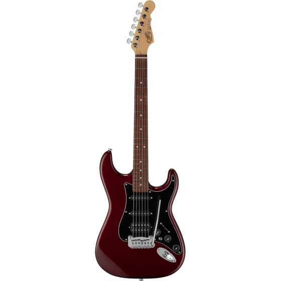 Guitare électrique G&L Fullerton Deluxe Legacy HB Ruby Red Metallic