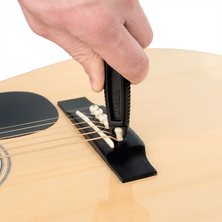 Tourne mécanique coupe corde Pro-Winder noir D'Addario