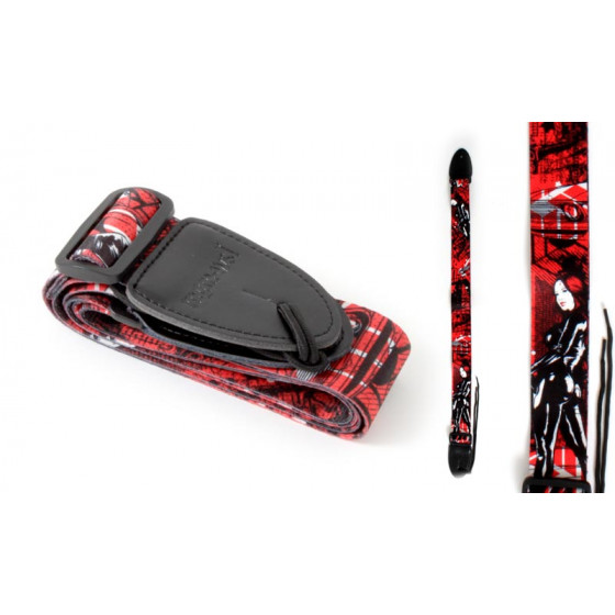 Sangle guitare WSL Jeune femme Rouge