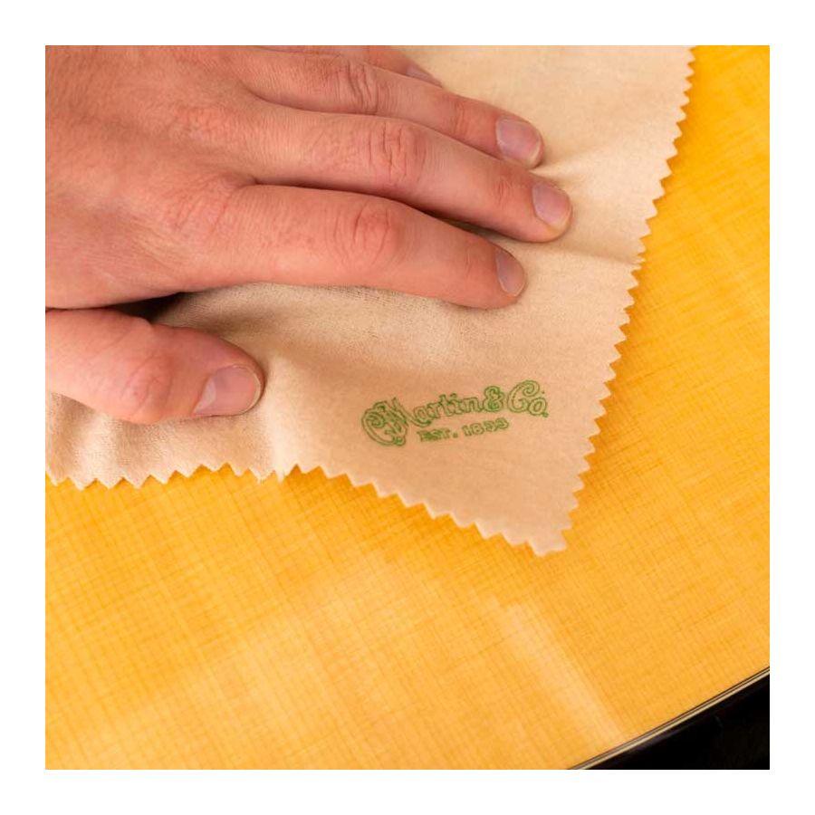 Chiffon polish pour guitare Martin & Co