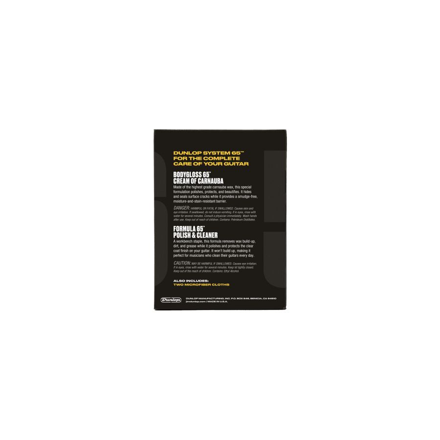 Kit polissage pour guitare Dunlop SYSTEM 65