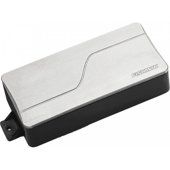 Micro Fishman Humbucker 7-cordes Modern alu brossé céramique chevalet